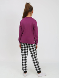 Пижама для девочки (джемпер,брюки) 91238