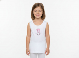 Майка для девочки 2111-062/Мишка