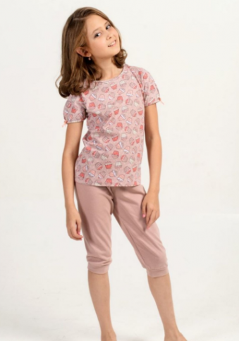 (Р-10%) Пижама для девочки MK2656 фото 1