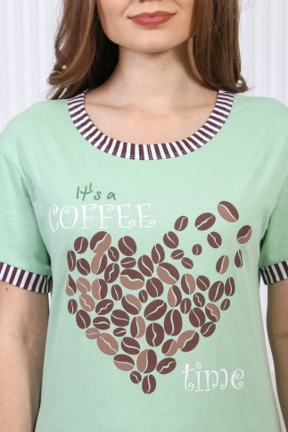 Пижама женская "Кофе брейк-2" фото 2