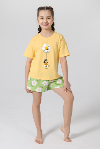 Пижама для девочки "Ромашка-2" фото 3