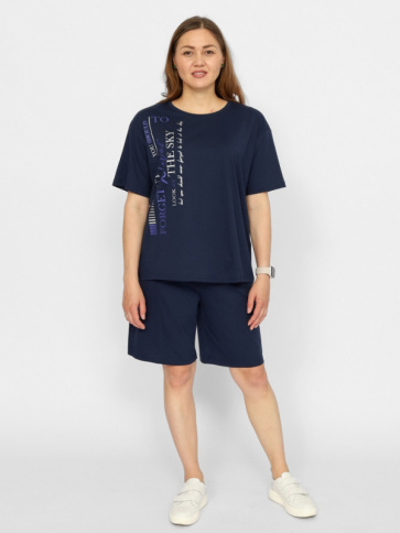 Комплект женский (футболка,шорты) CSXW90055 фото 3